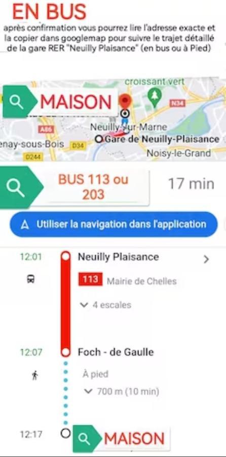Homestay Dans Maison Partagee Neuilly-sur-Marne